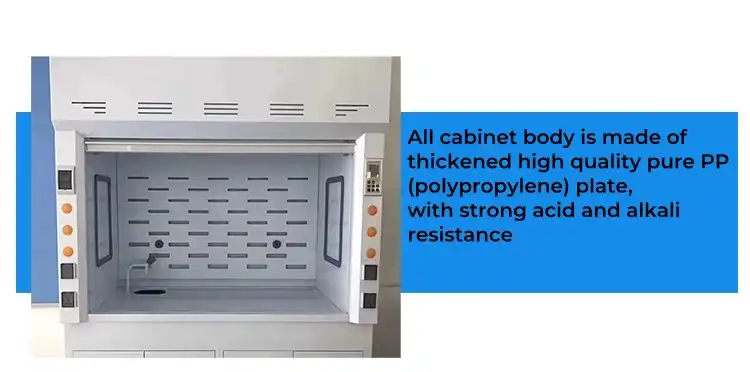 PP Chemical Fume Hood manufacturer