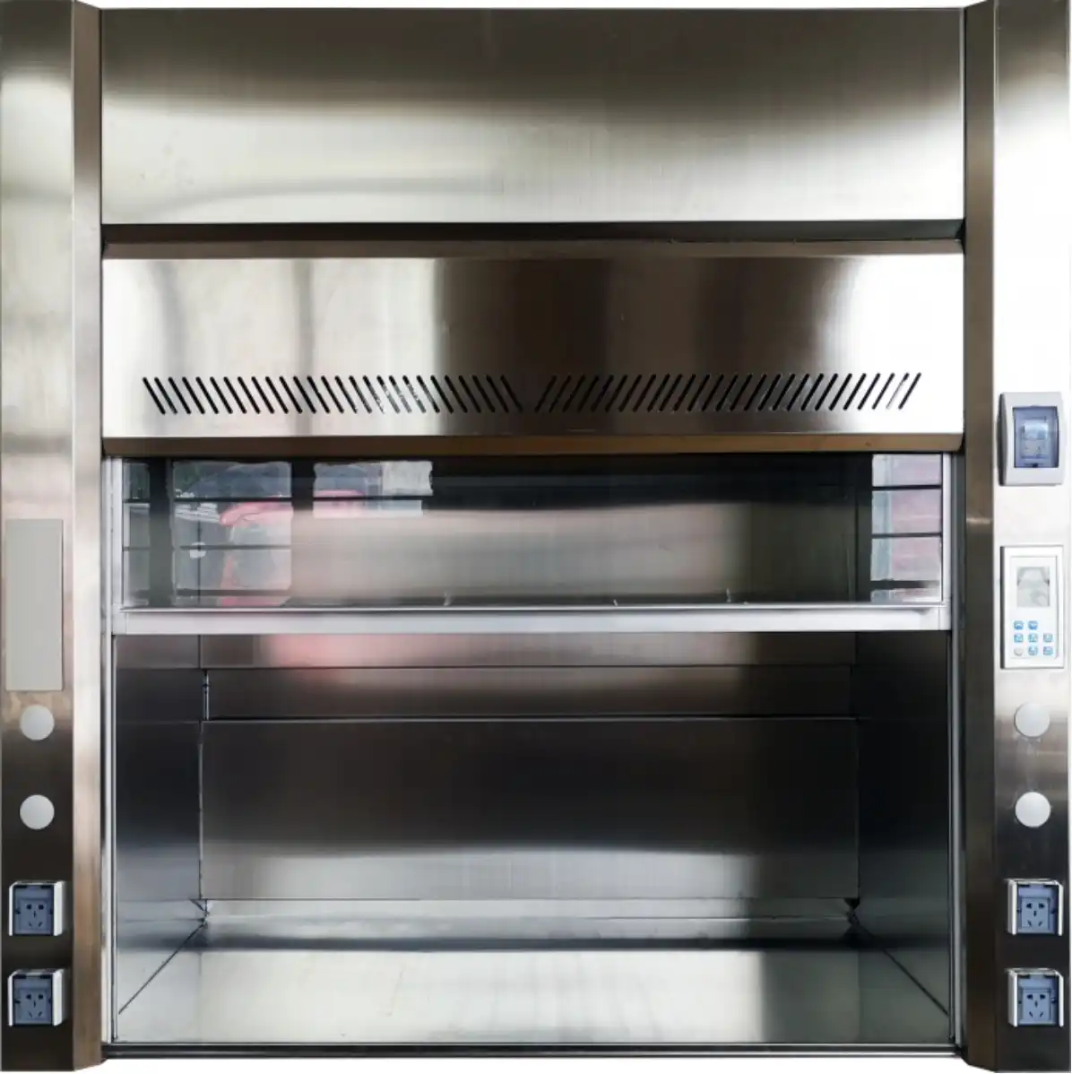 Clean Stainless Steel Fume Hood supplier