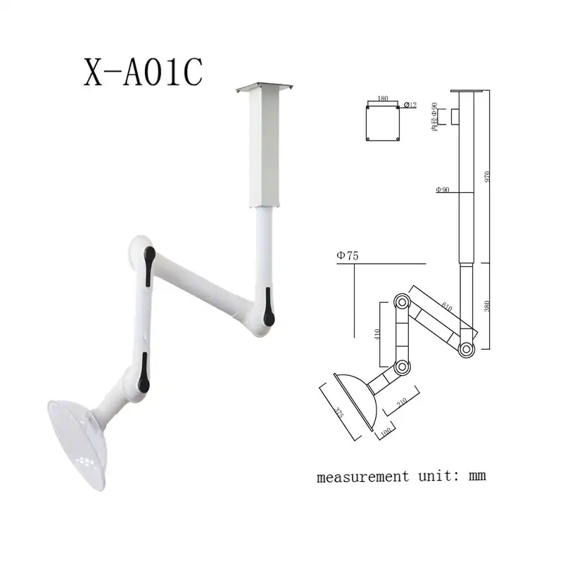 Fume Extractor Arm PP And Aluminum Alloy